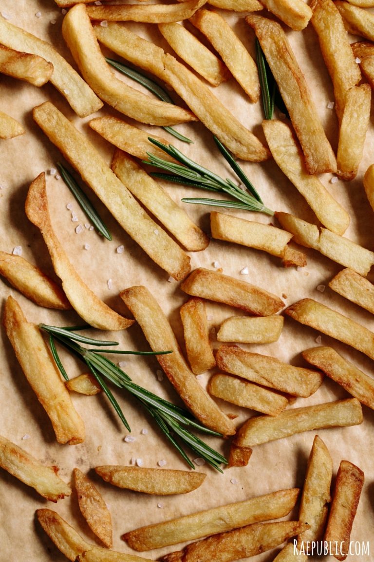 OIL-FREE ROSEMARY FRENCH FRIES