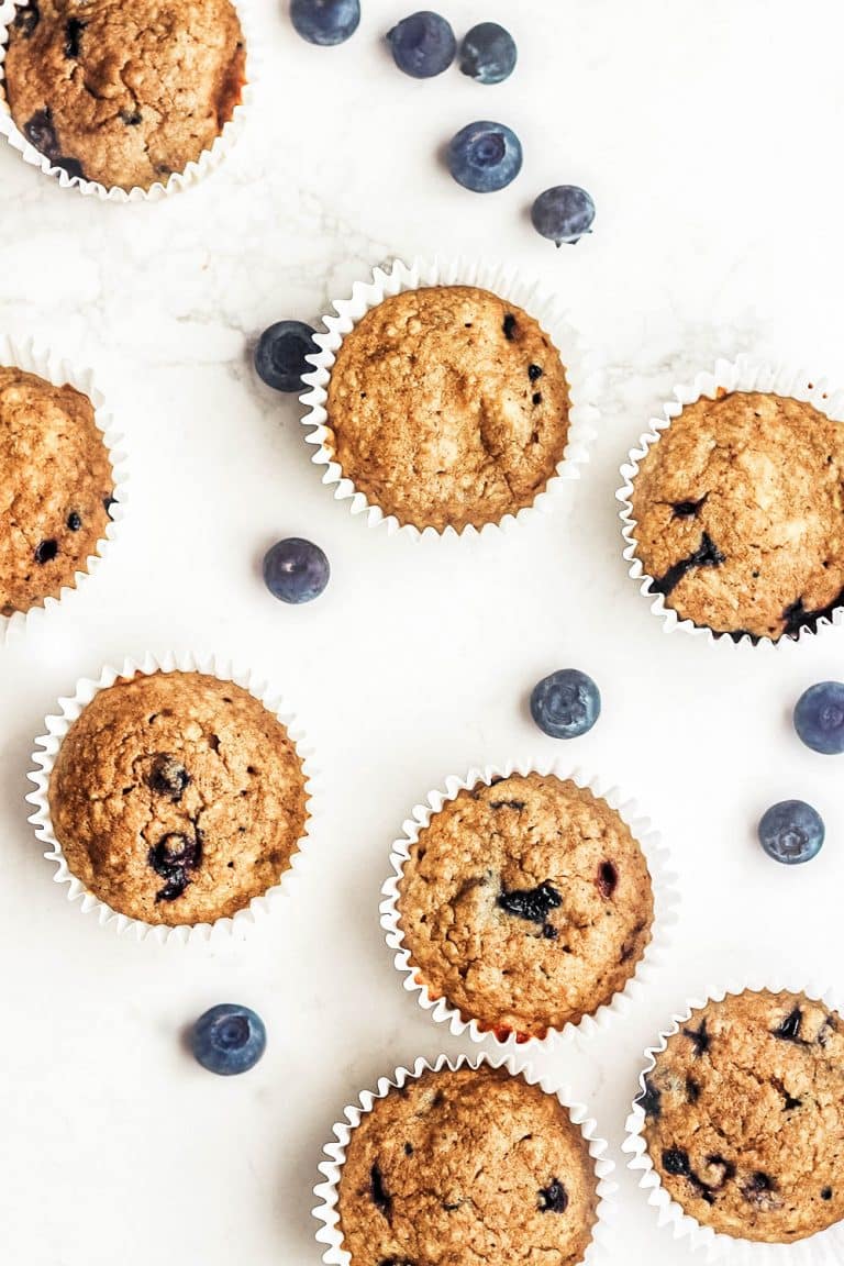 Easy Vegan Blueberry Muffins Recipe