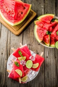 Easy Watermelon Popsicles Recipe