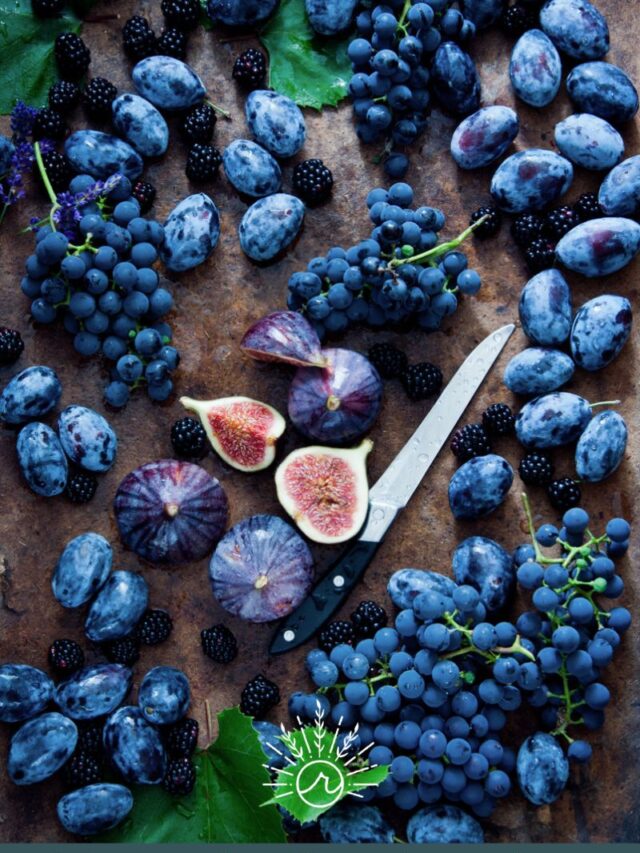 80 Foods That Are Blue