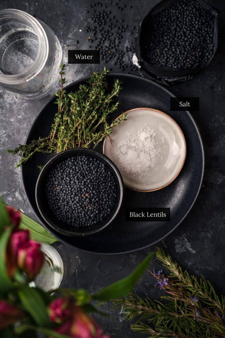 How To Cook Black Lentils On Stove Top And Instant Pot - Raepublic