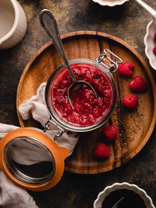 Easy Raspberry Chia Jam Recipe