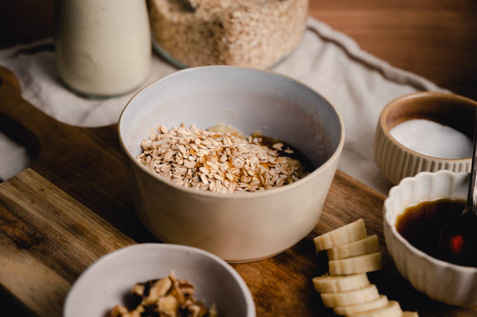 Image showcasing Healthy Banana Oatmeal Recipe Homemade In 7 Minutes - Raepublic