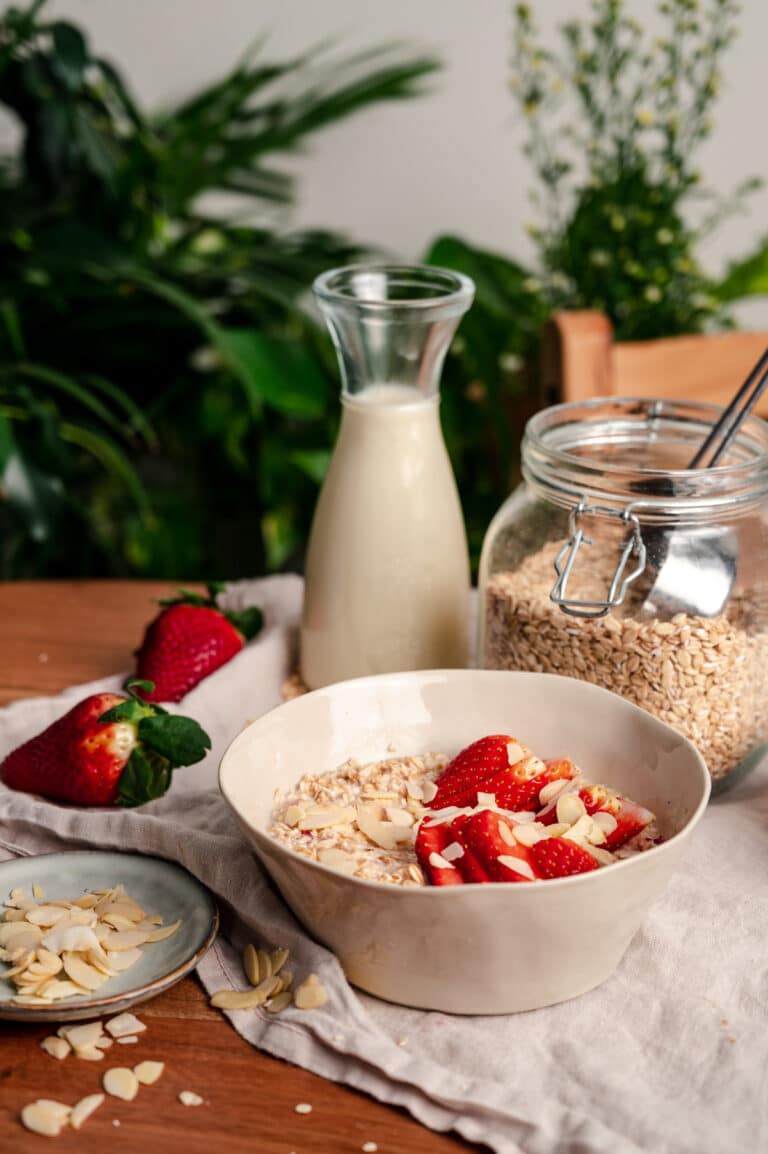 Healthy Strawberry Oatmeal Recipe For A Quick Breakfast