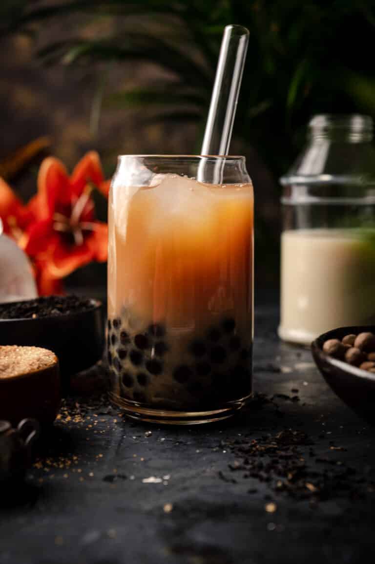Classic Milk Tea Recipe: Hot + Iced Black Bubble Tea