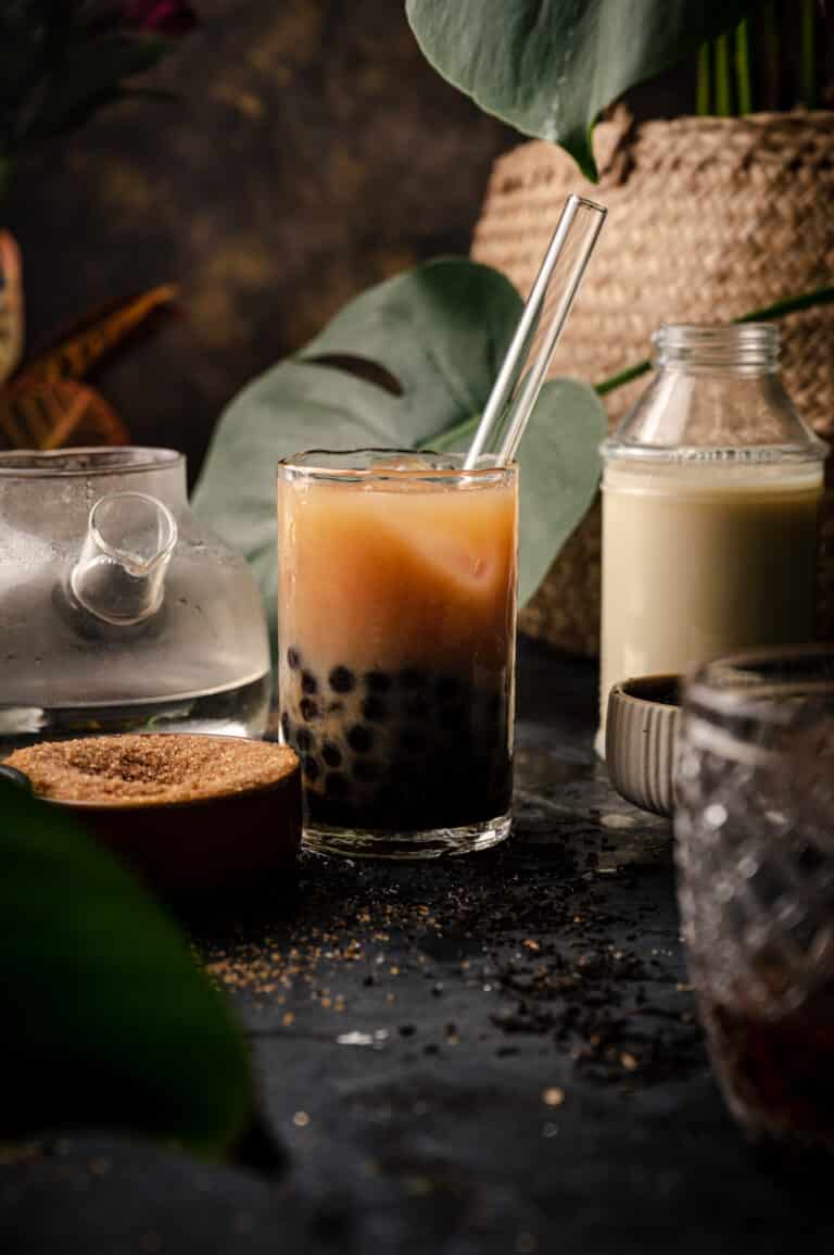 Oolong Milk Tea Recipe: Iced + Hot Oolong Boba (With Video)
