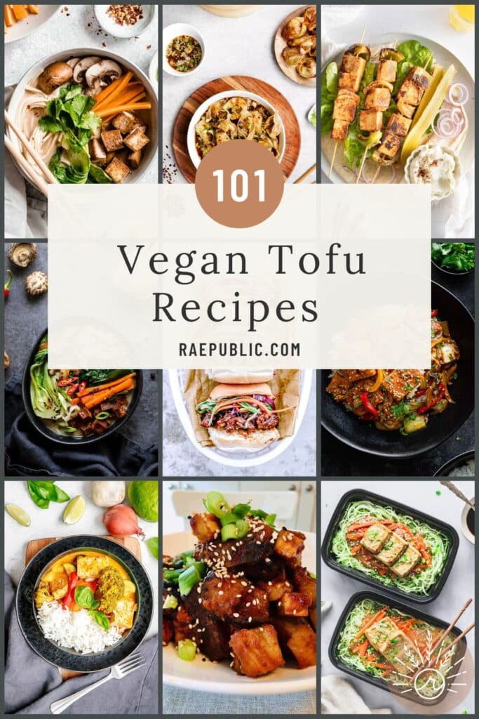 101 vegan tofu recipes.