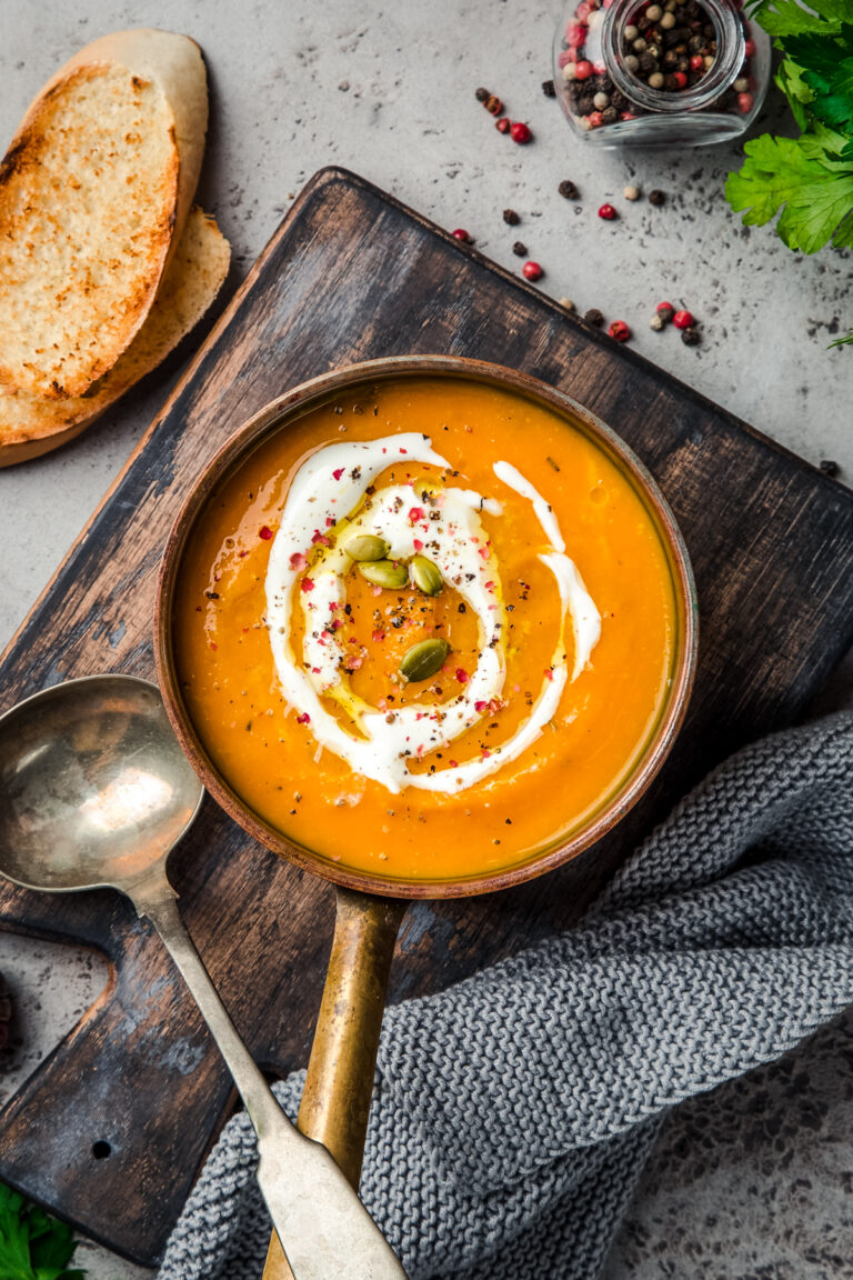 Pumpkin Curry Soup Recipe (Easy One Pot Recipe)