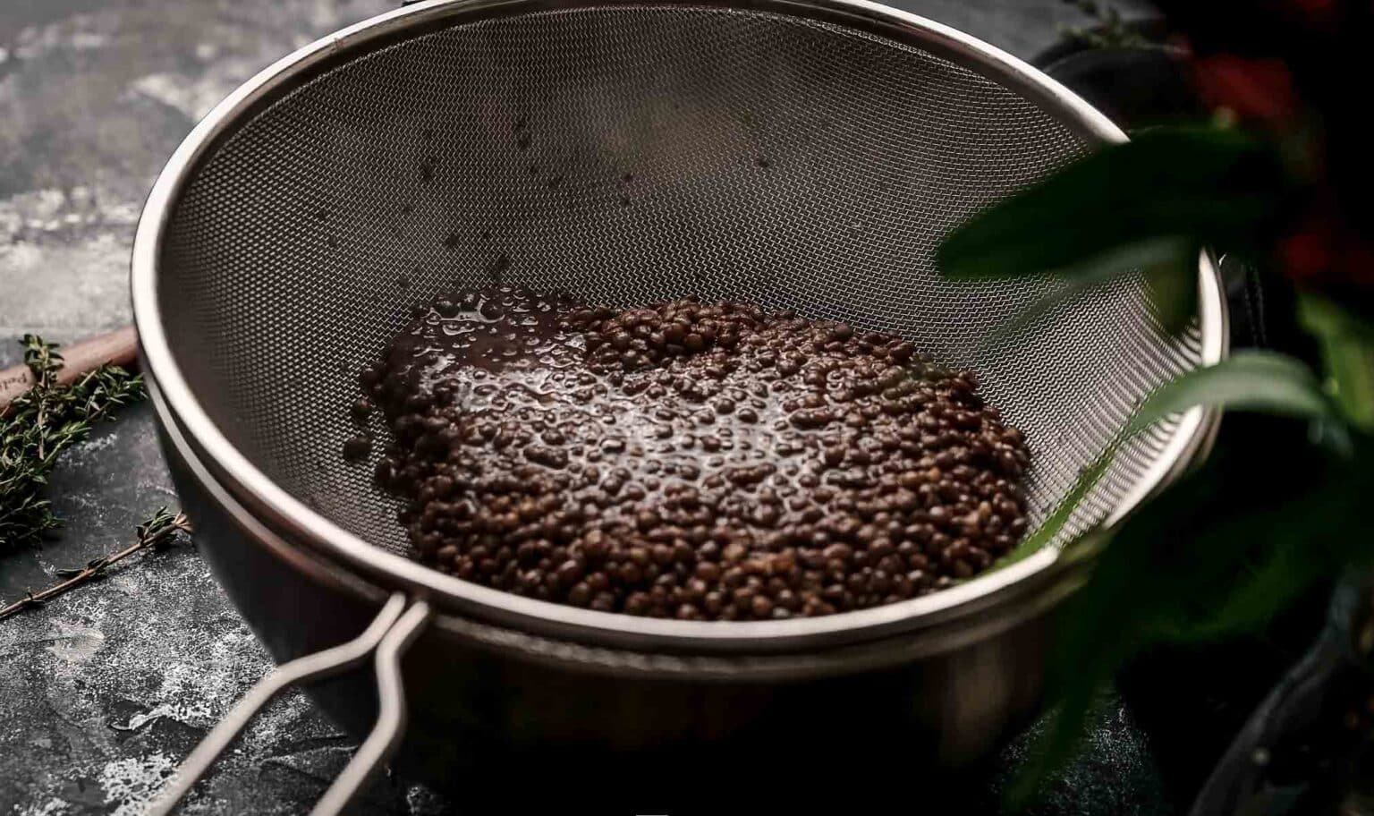 How To Cook Black Lentils On Stove Top And Instant Pot - Raepublic