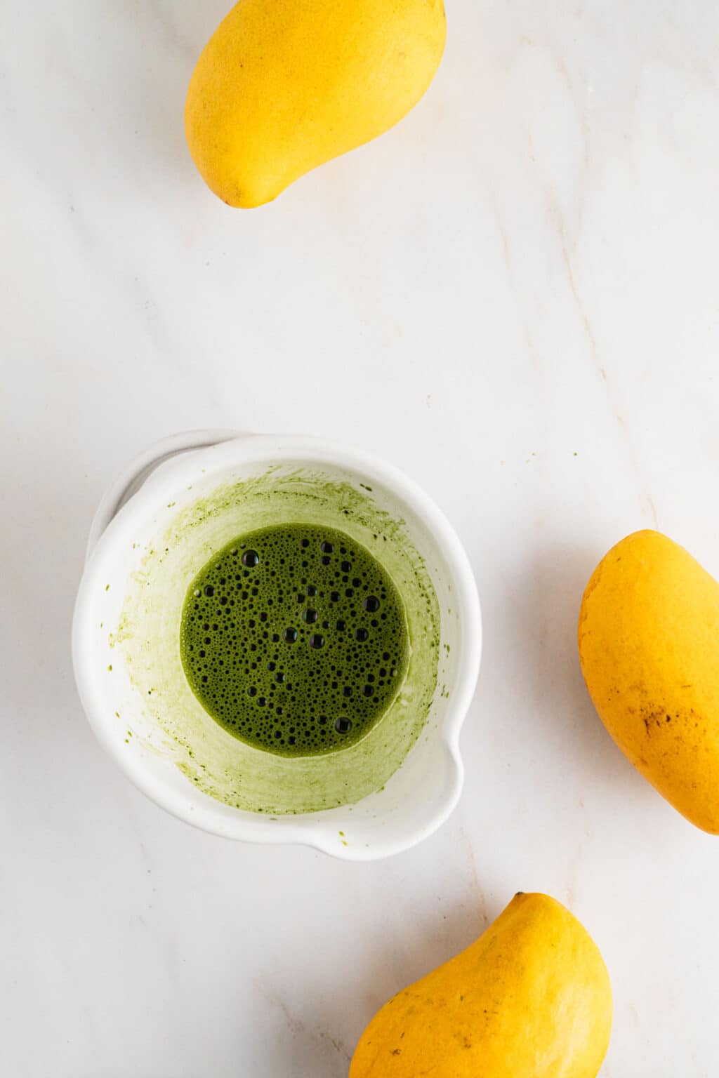 Iced Mango Matcha Latte - Raepublic