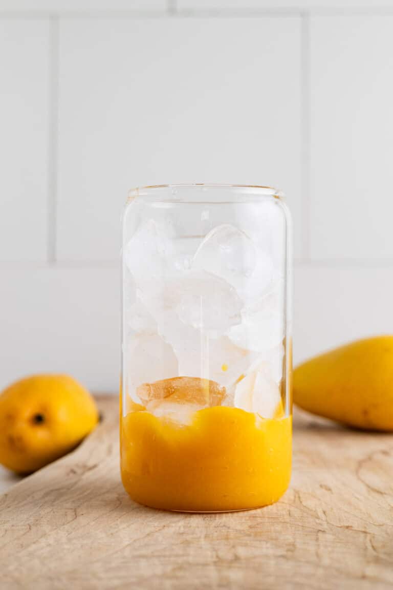 Iced Mango Matcha Latte - Raepublic