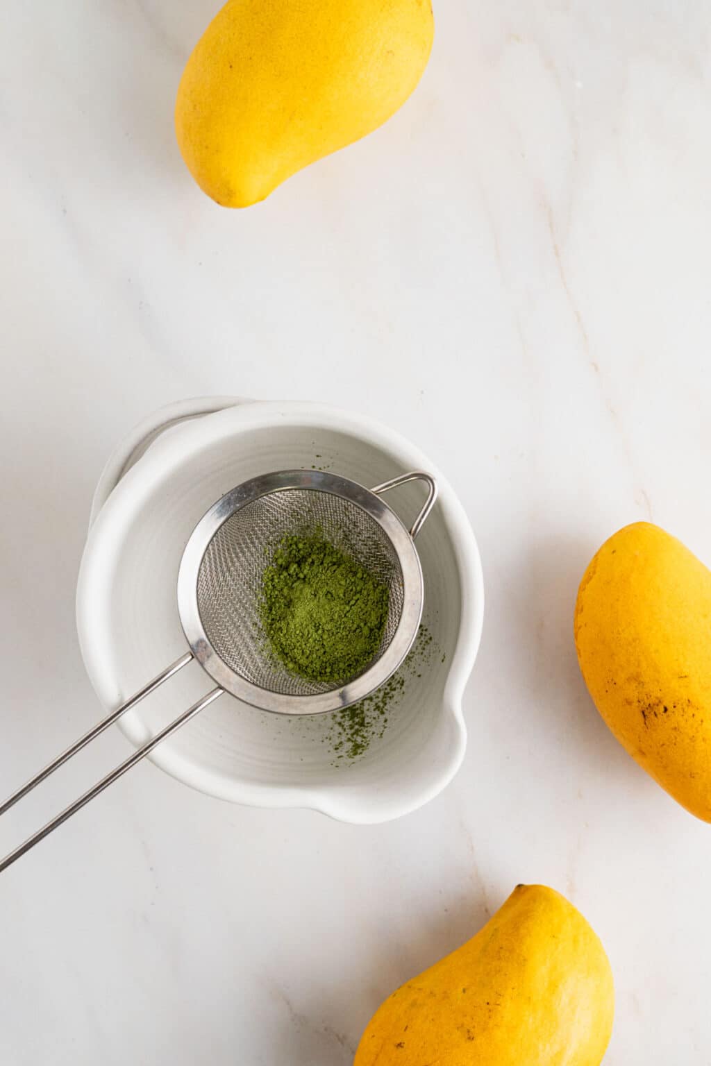 Iced Mango Matcha Latte - Raepublic