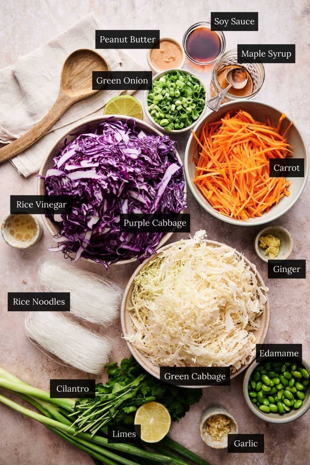 Spring Roll Salad - Raepublic
