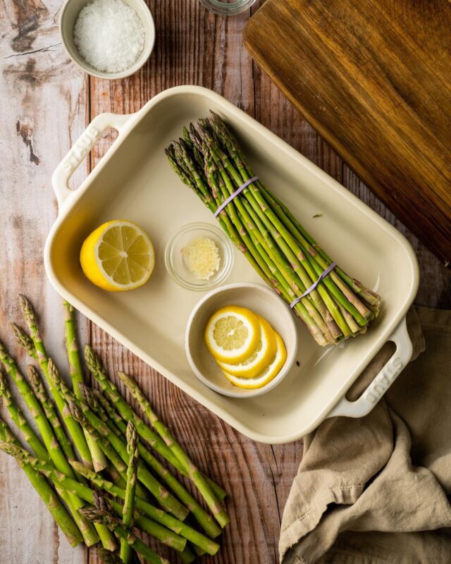 Guess what recipe these ingredients are for!⁣

We are getting ready to go on a trip next week. First time H will be on an airplane! 
⁣
#raepublic #veganrecipes #howtorecipe #plantbasedrecipe #asparagus